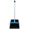 Impact Products LobbyMaster Plastic Dust Pan, 11.72 in. Wide, 31 in. PVC Handle, Blue/Black T0013-01 - alternate 4